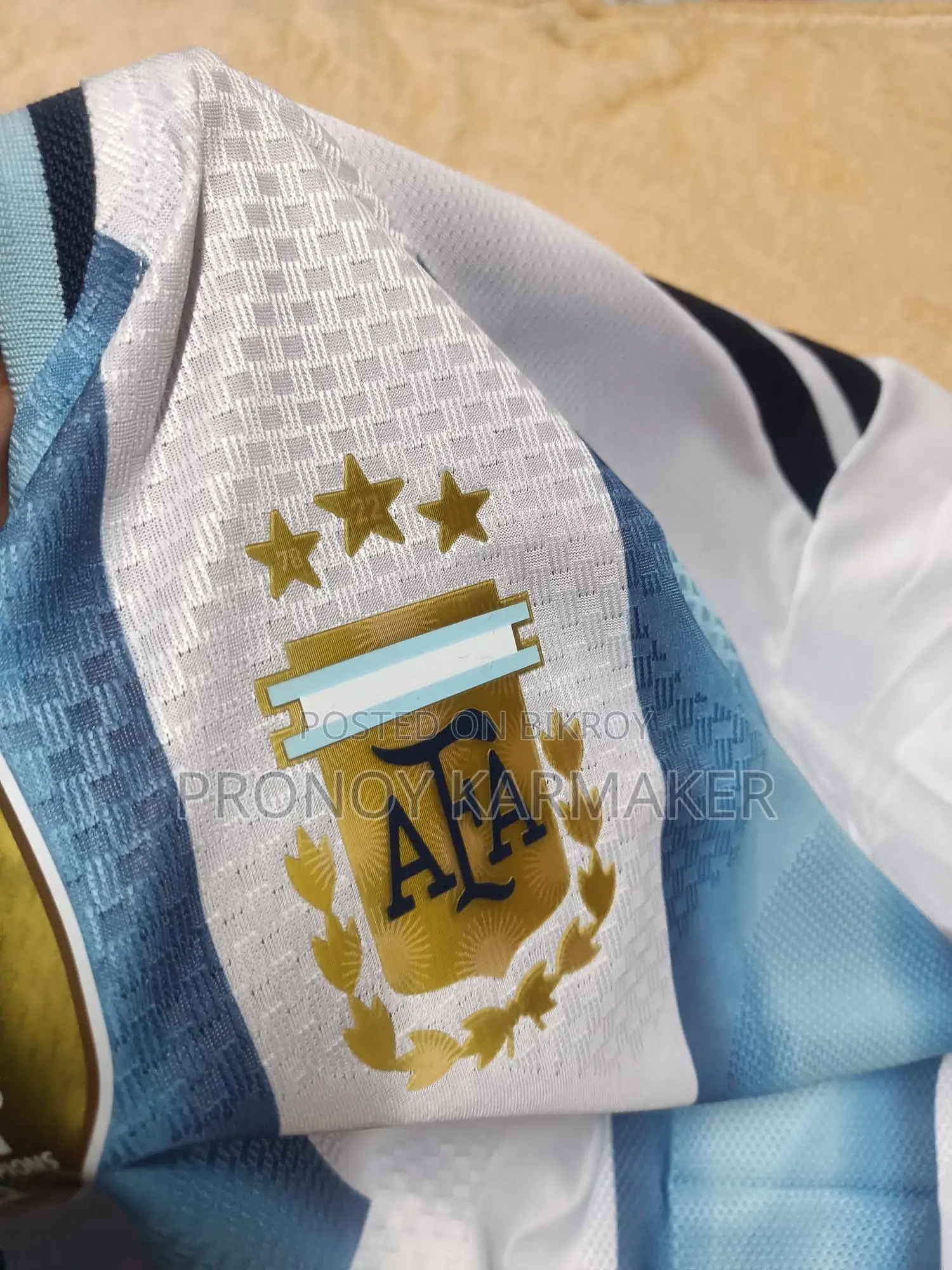 Argentina 2026 World Cup Home Jersey
