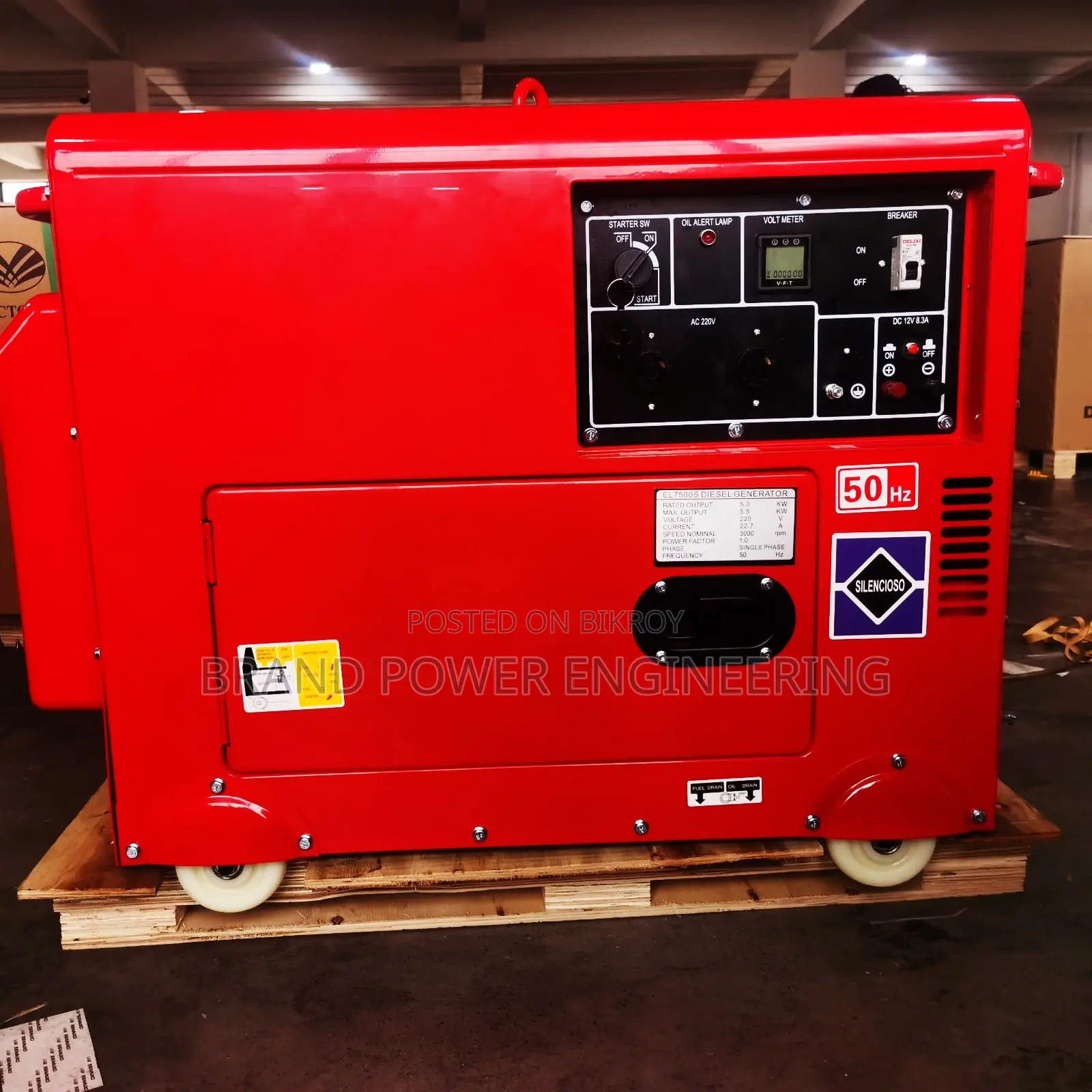 5 kW Portable Diesel Generator
