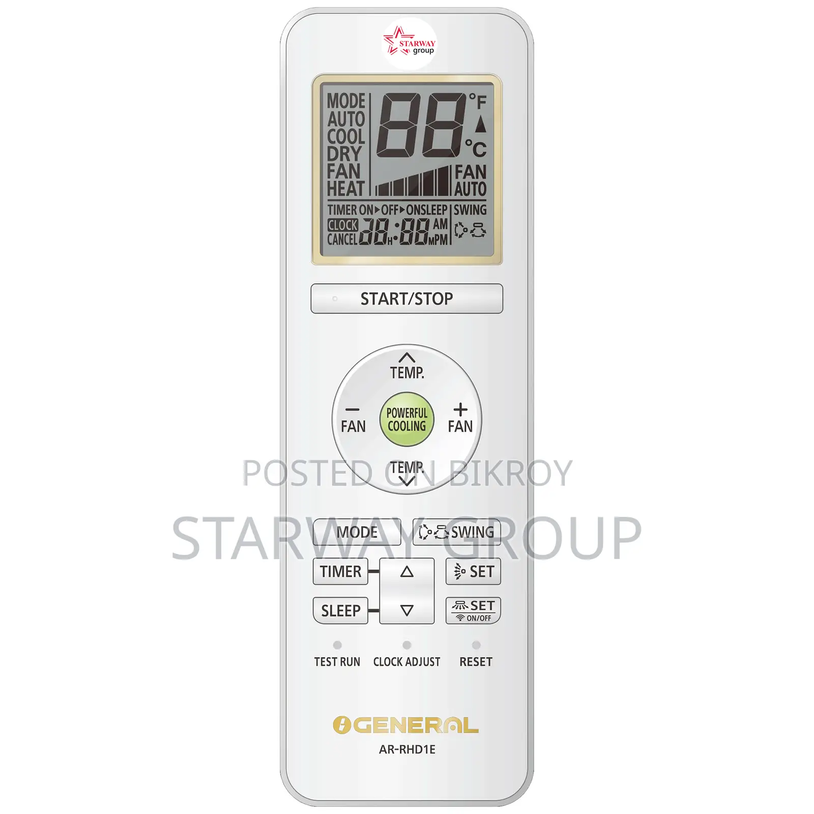 ASGG36CETA-B || General Brand 3.0 Ton Split AC (Inverter) in BD.