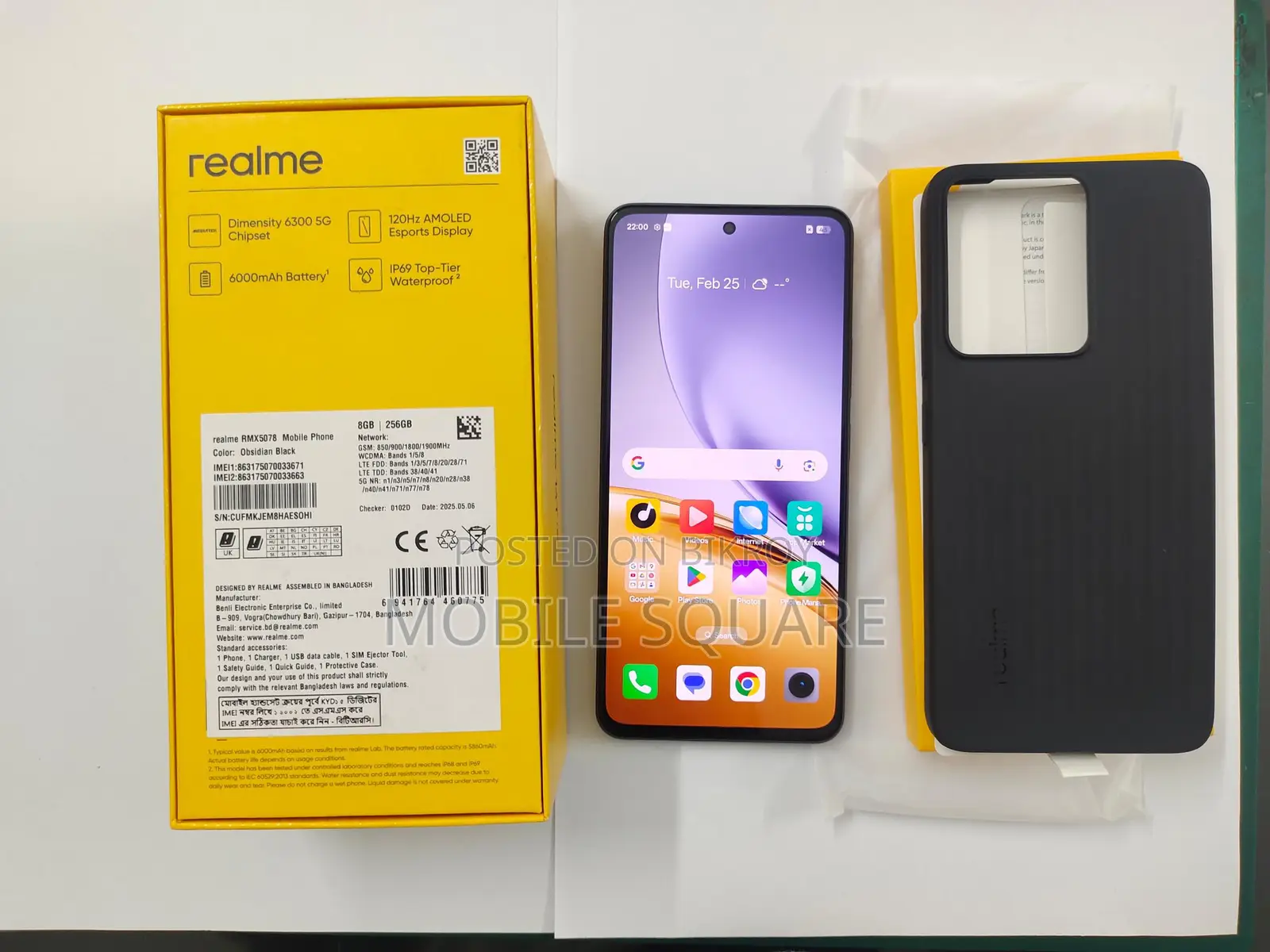 Realme 14 T (8/256) (Used)