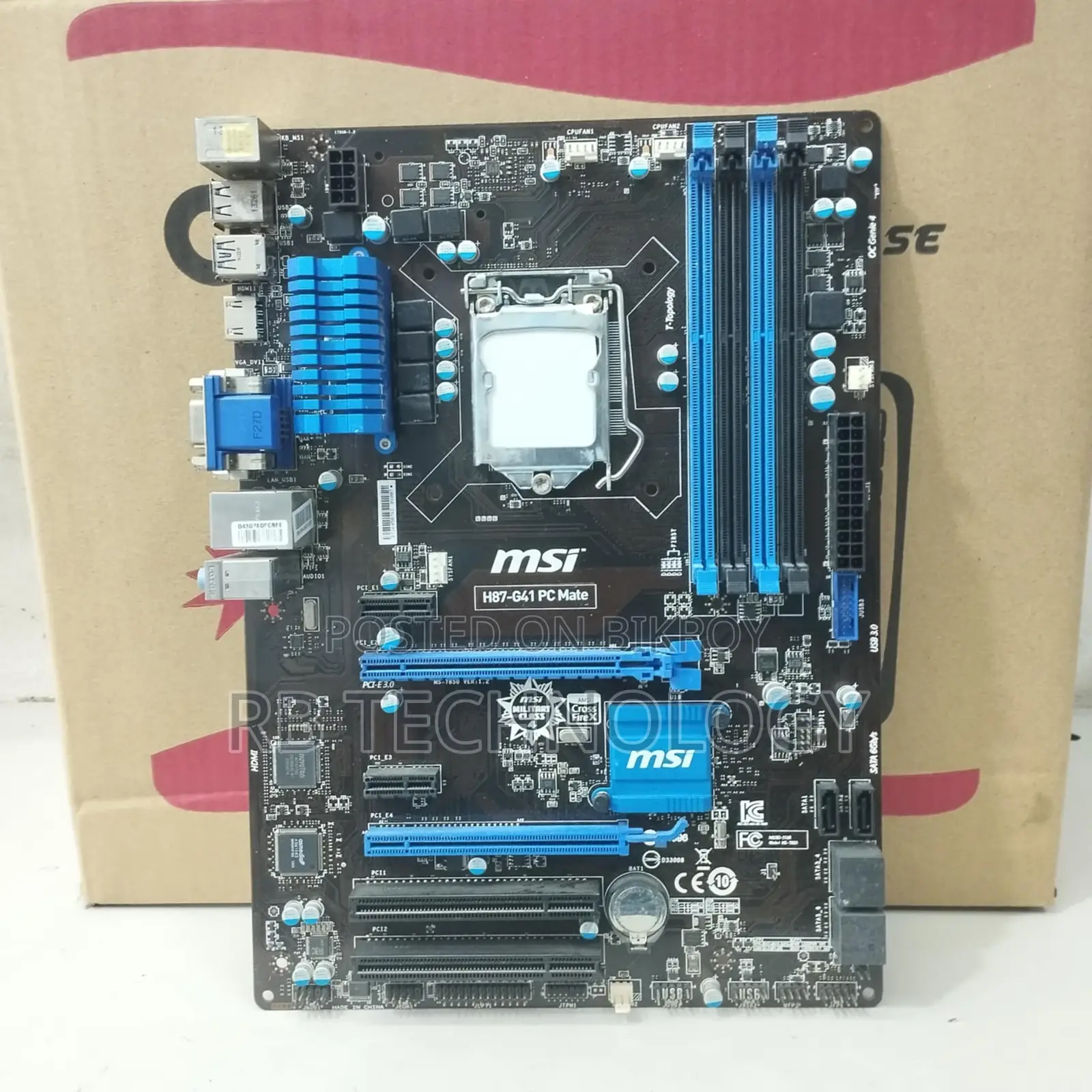 MSI H87-G41 Motherboard 4th Gen