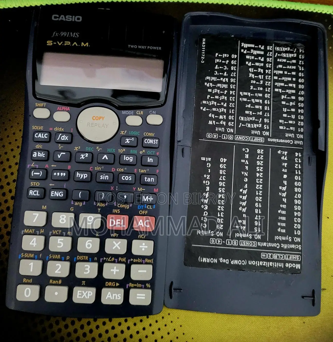Casio Scientific Calculator Fx-991ms