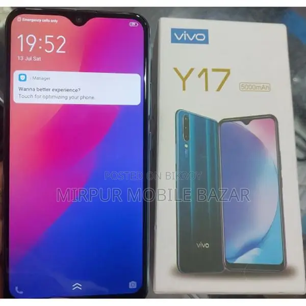 Vivo Y17 Dual SIM Like New (Used)