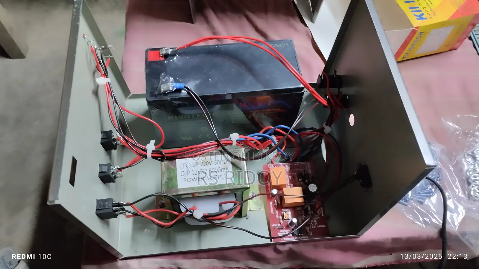 Mini IPS, Runs Fan and Light for 5 Hours