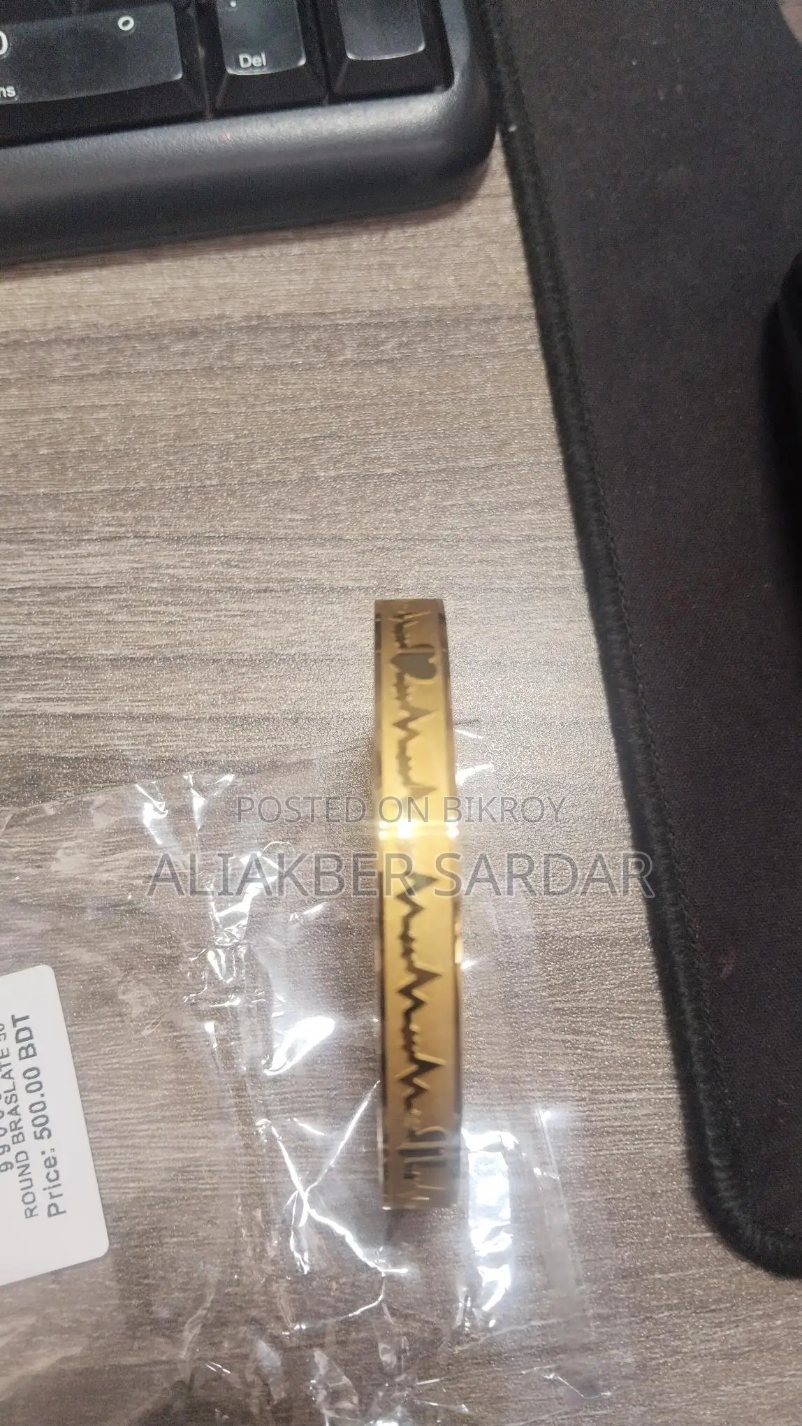 Men's Bracelet Golden Color