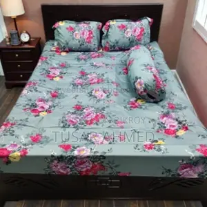 Twill Cotton Bed Sheet (4-Piece Set)