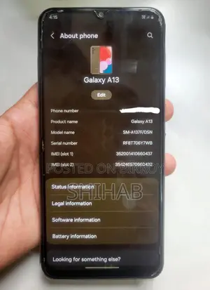 Samsung Galaxy A13 (4,64). (Used)