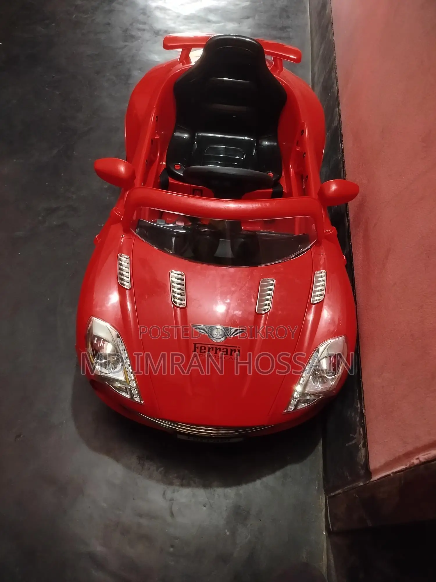 সুপার ফ্রেশ বাচ্চাদের ফেরারি স্পোর্টস কার