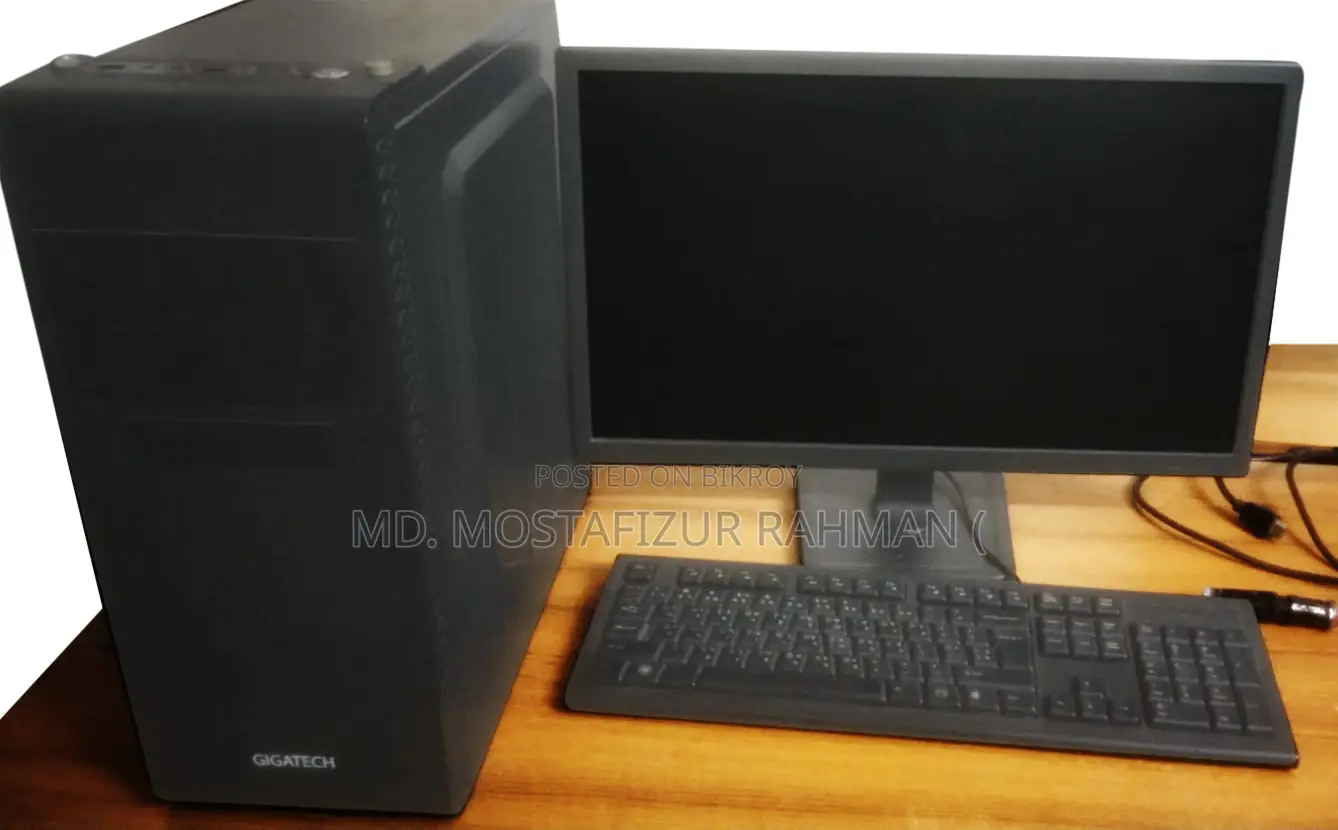 ডেস্কটপ কম্পিউটারস ( ব্যবহৃত ) I3 CPU @ 3.40ghz