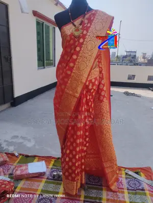 Katan Saree with Blouse Piece