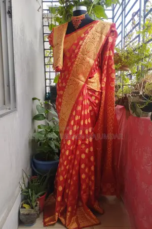 Katan Saree with Blouse Piece