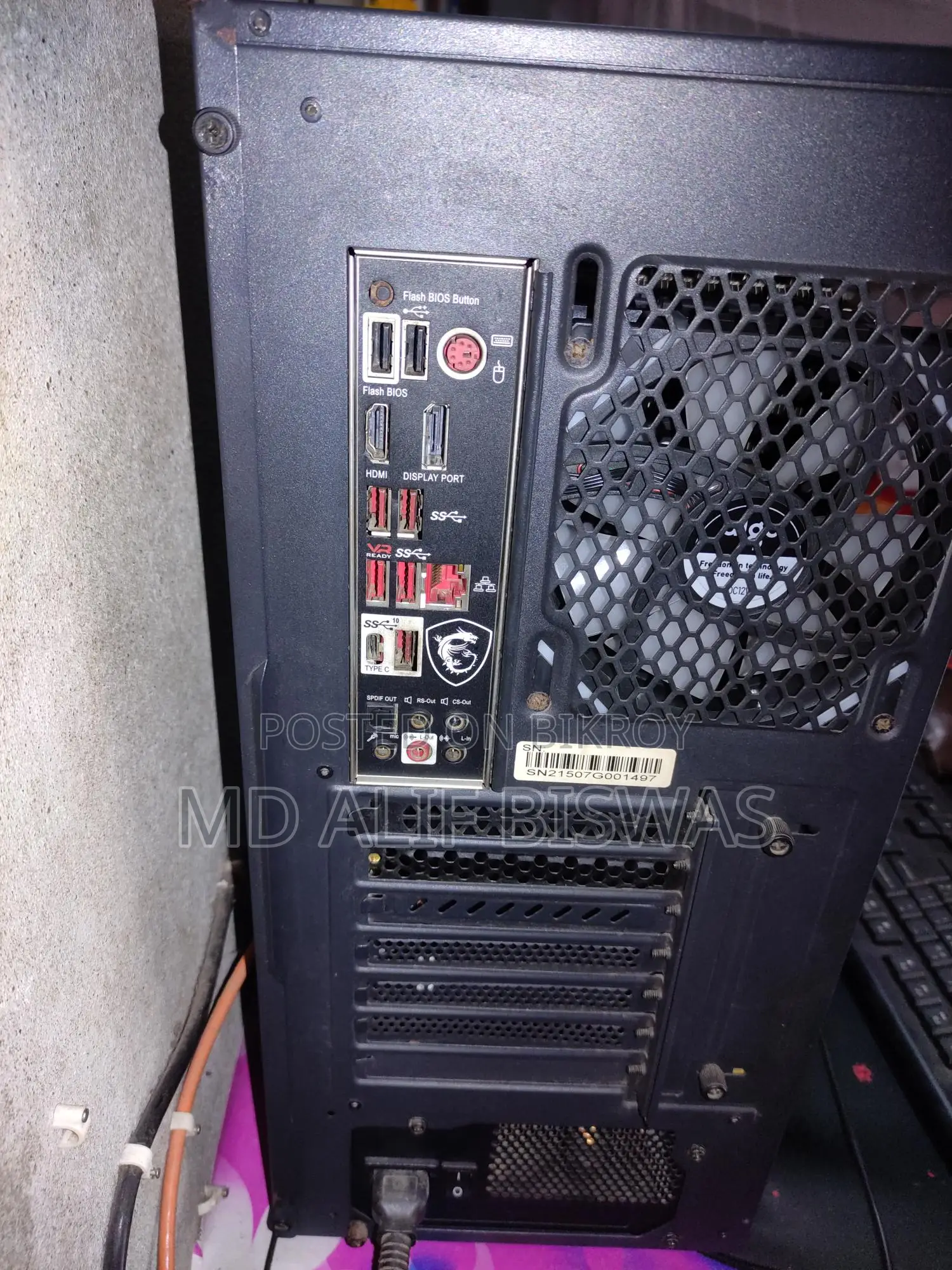 Ryzen 5 3400 G Msi B450m Morter Max 16 Gb Ram