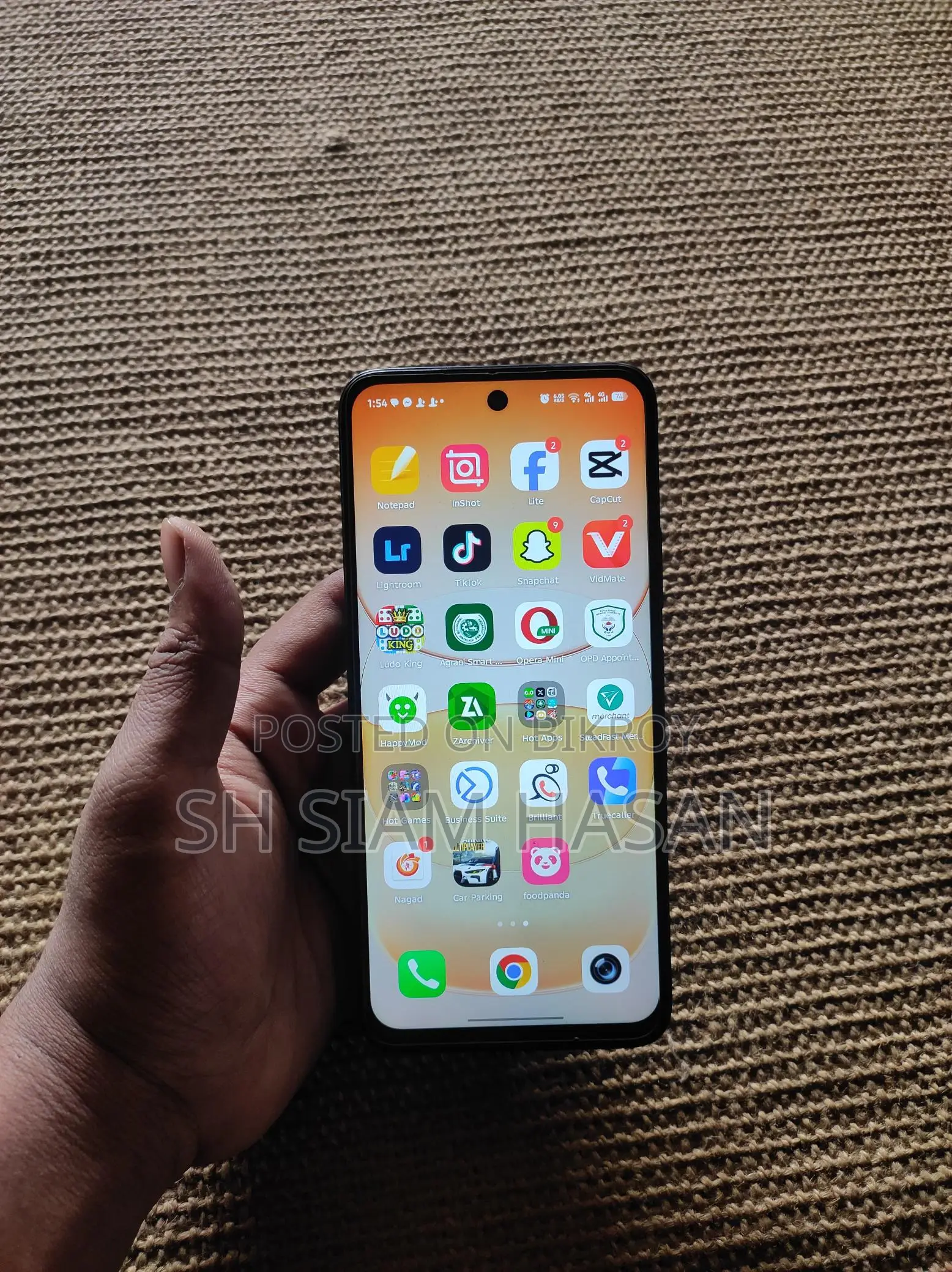 Infinix Hot 60i 6GB/128GB (Used)