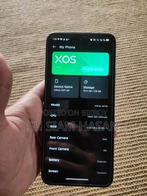 Infinix Hot 60i 6GB/128GB (Used)