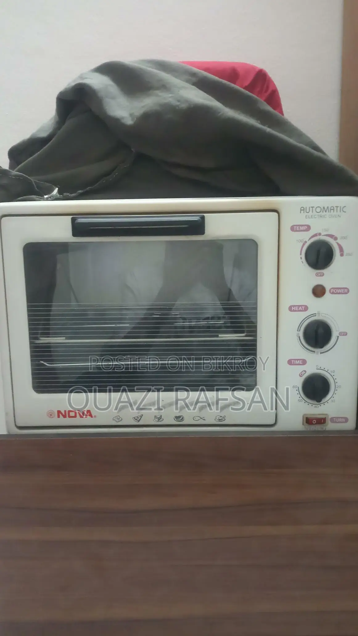 Nova nt219g Electric Oven