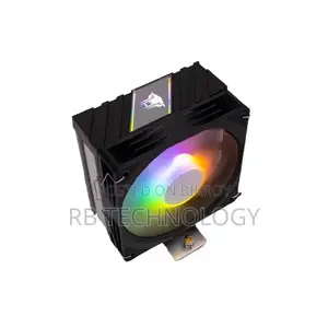 Jungle Leopard K400 RGB White & Black CPU Cooler Fan