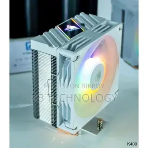 Jungle Leopard K400 RGB White & Black CPU Cooler Fan