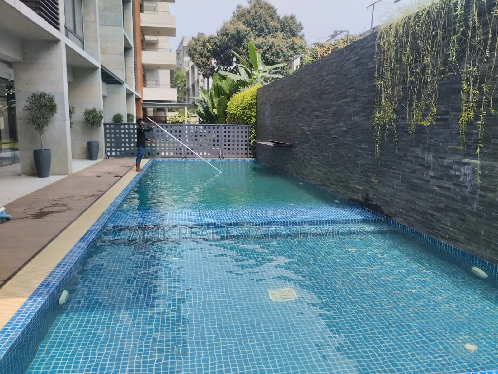Swimming Pool Gym Semi Furnished Flat Rent At Gulshan North