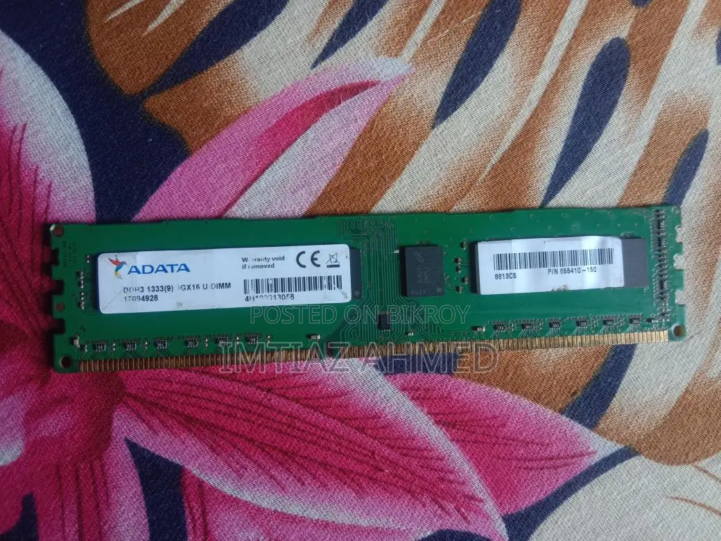 4 GB Running Adata RAM