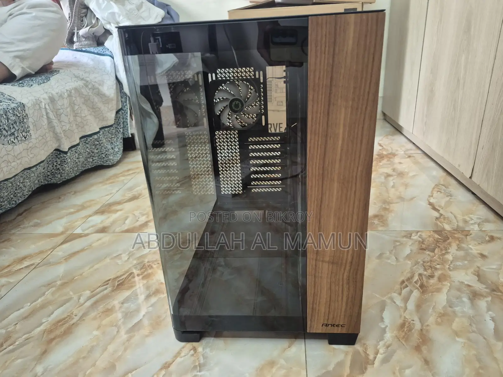 C8 Curve Wood Full Tower Case