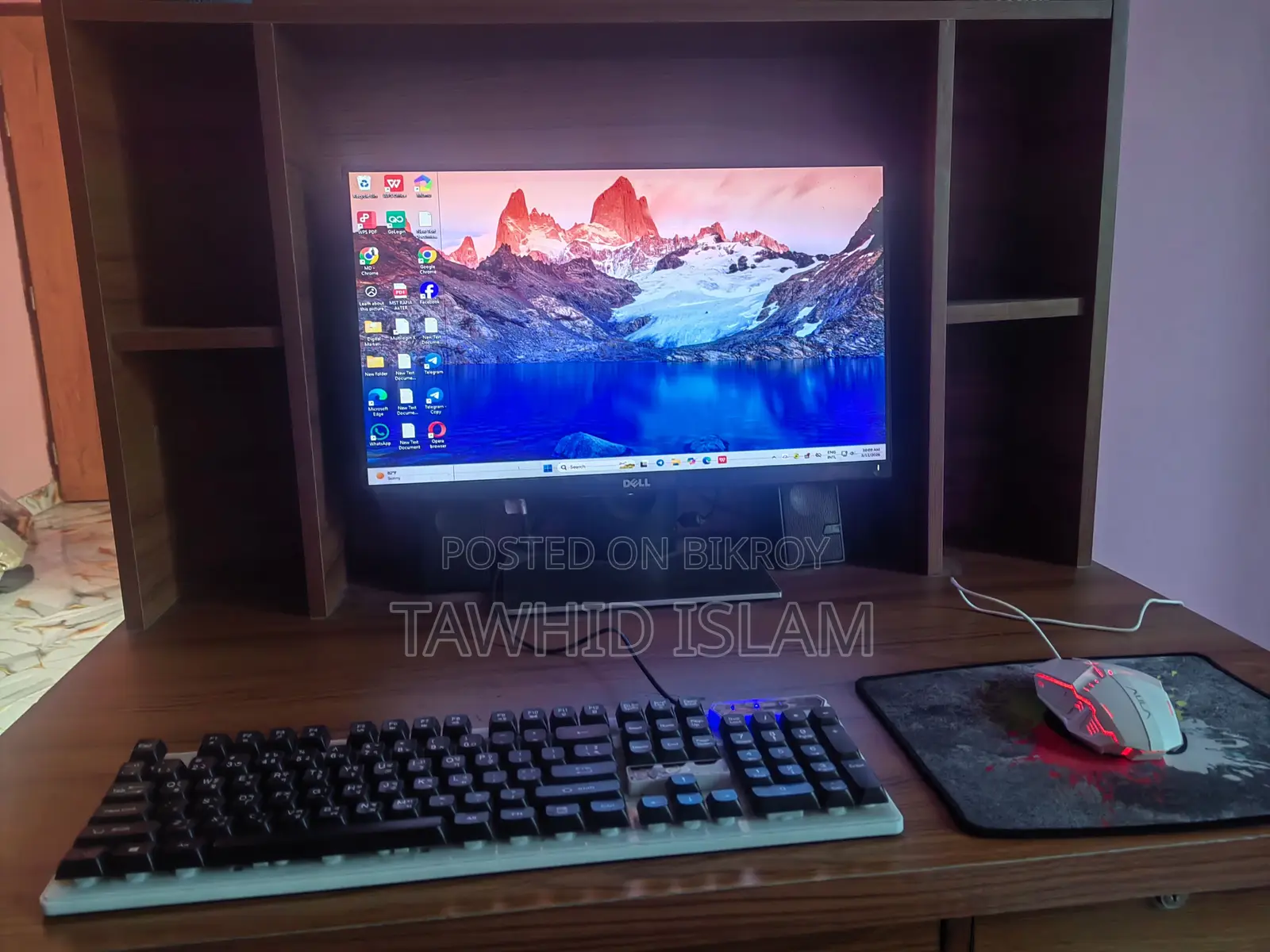 I3 4gen 16 Gb/128gb SSD with 22 Inch Boderless Monitor