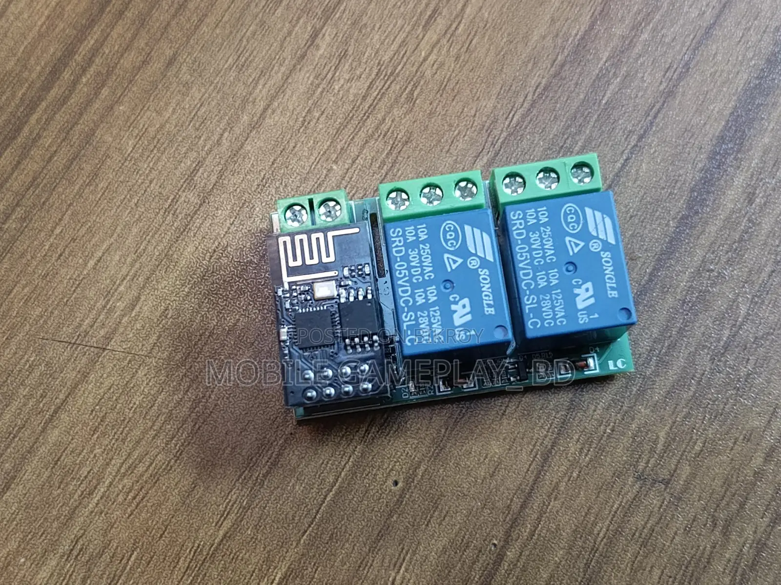 Esp8266 Dual Channel Wifi Relay Module