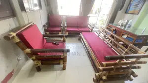 Bamboo Sofa Set and Divan