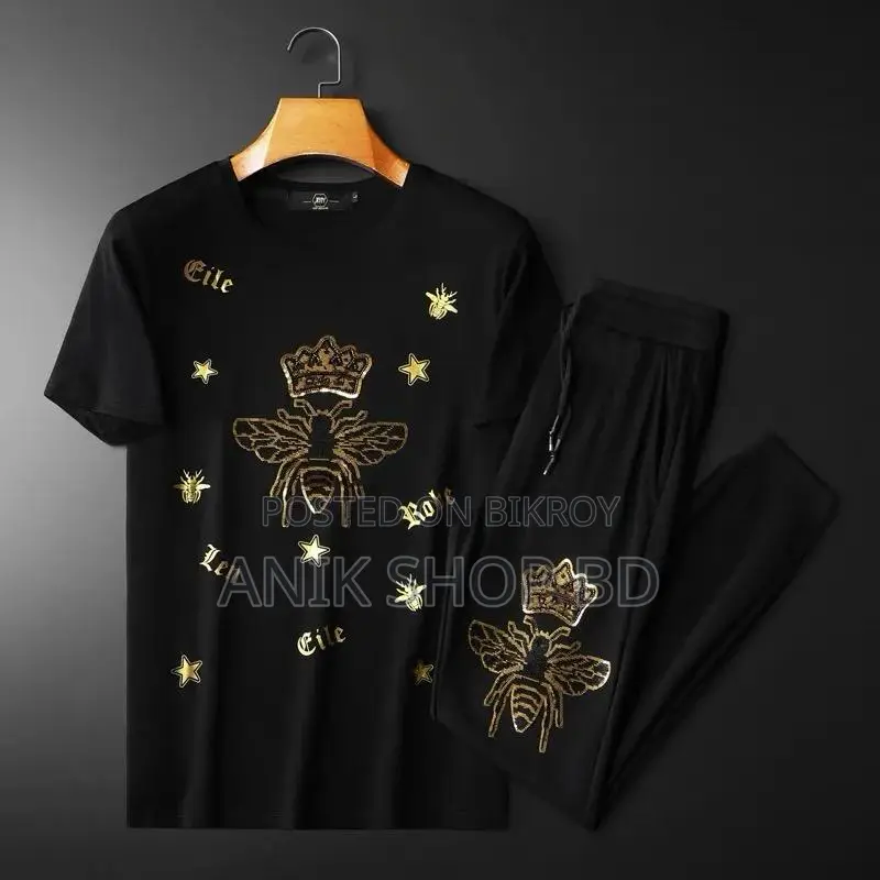 Trendy Mash T-Shirt Trouser Combo