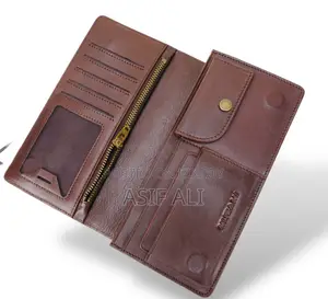 Premium Long Leather Wallet