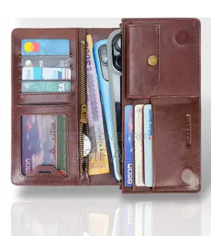 Premium Long Leather Wallet