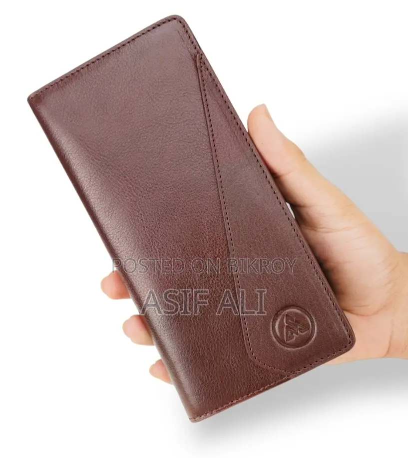 Premium Long Leather Wallet