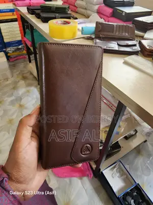 Premium Long Leather Wallet