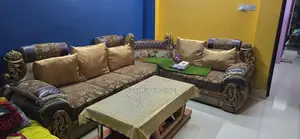 Sofa and Center Table