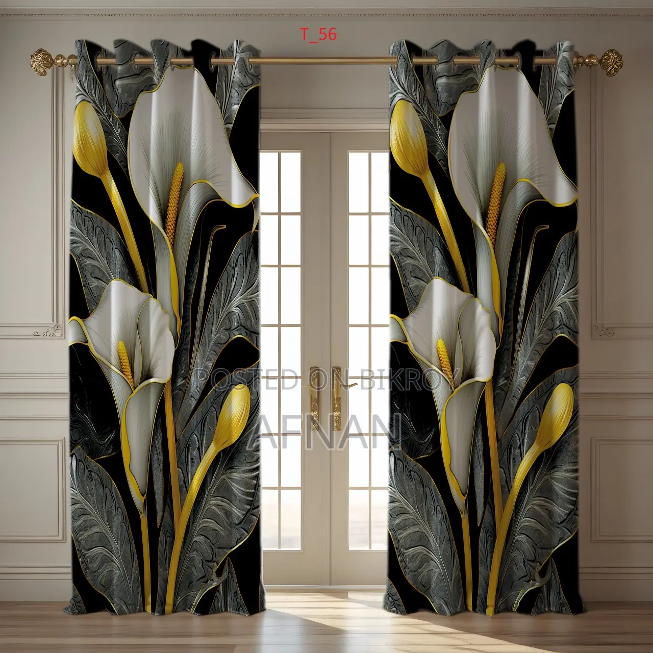 3D Print Premium Curtains (2 Pieces)