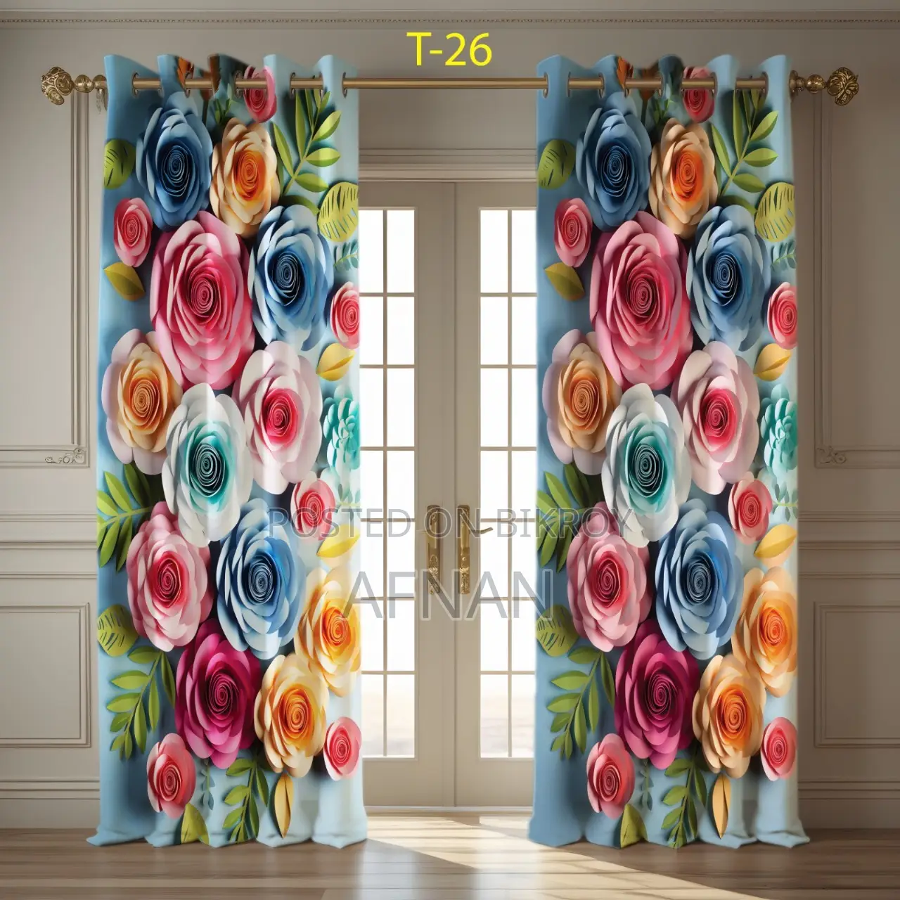 3D Print Premium Curtains (2 Pieces)