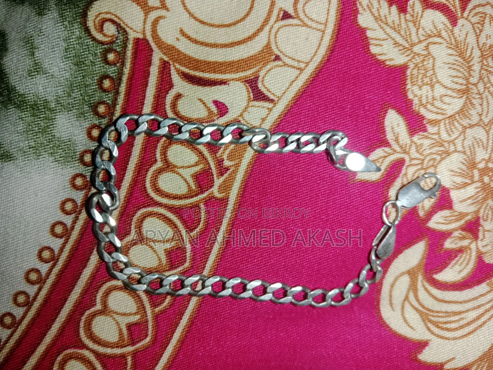 Men's Silver Bracelet