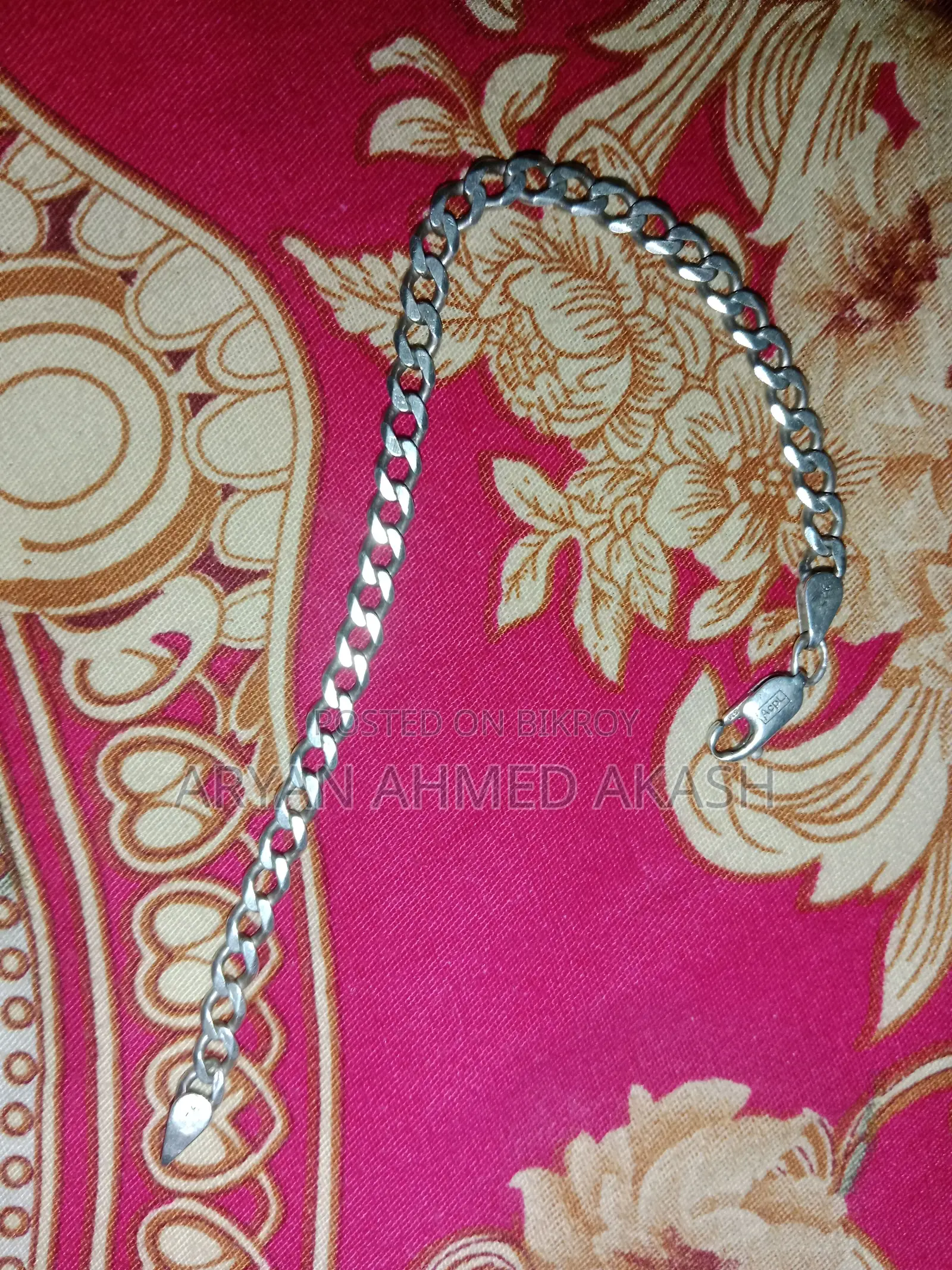 Men's Silver Bracelet