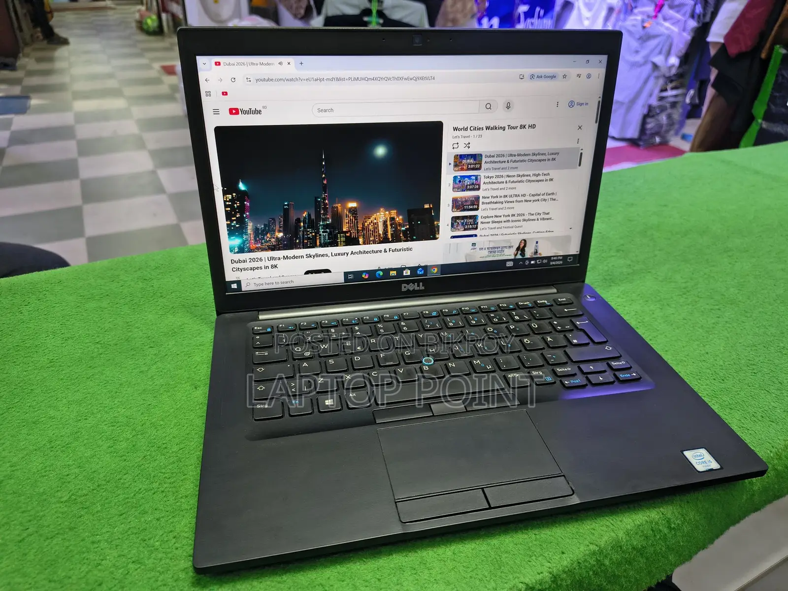 Dell Latitude 7480 i5 6gen:8gb ram/256gb ssd