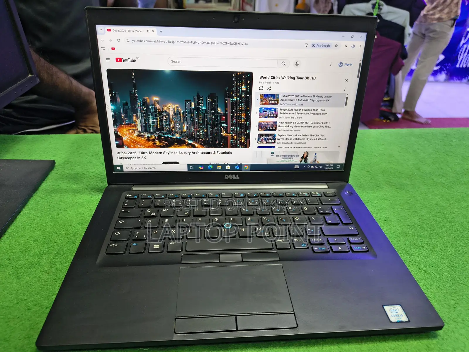Dell Latitude 7480 i5 6gen:8gb ram/256gb ssd