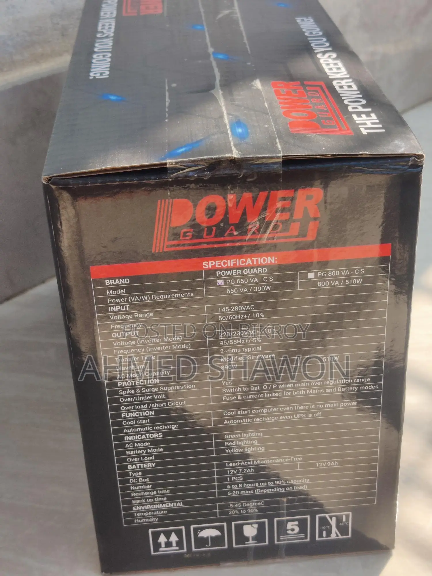Power Guard ups
