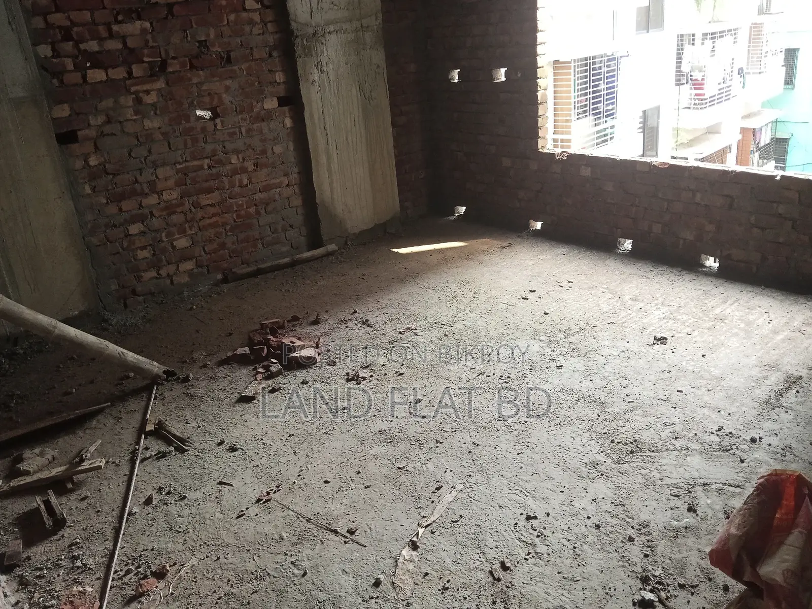 Flat for sale @ 1450 sq ft, three bedrooms, three bathrooms
