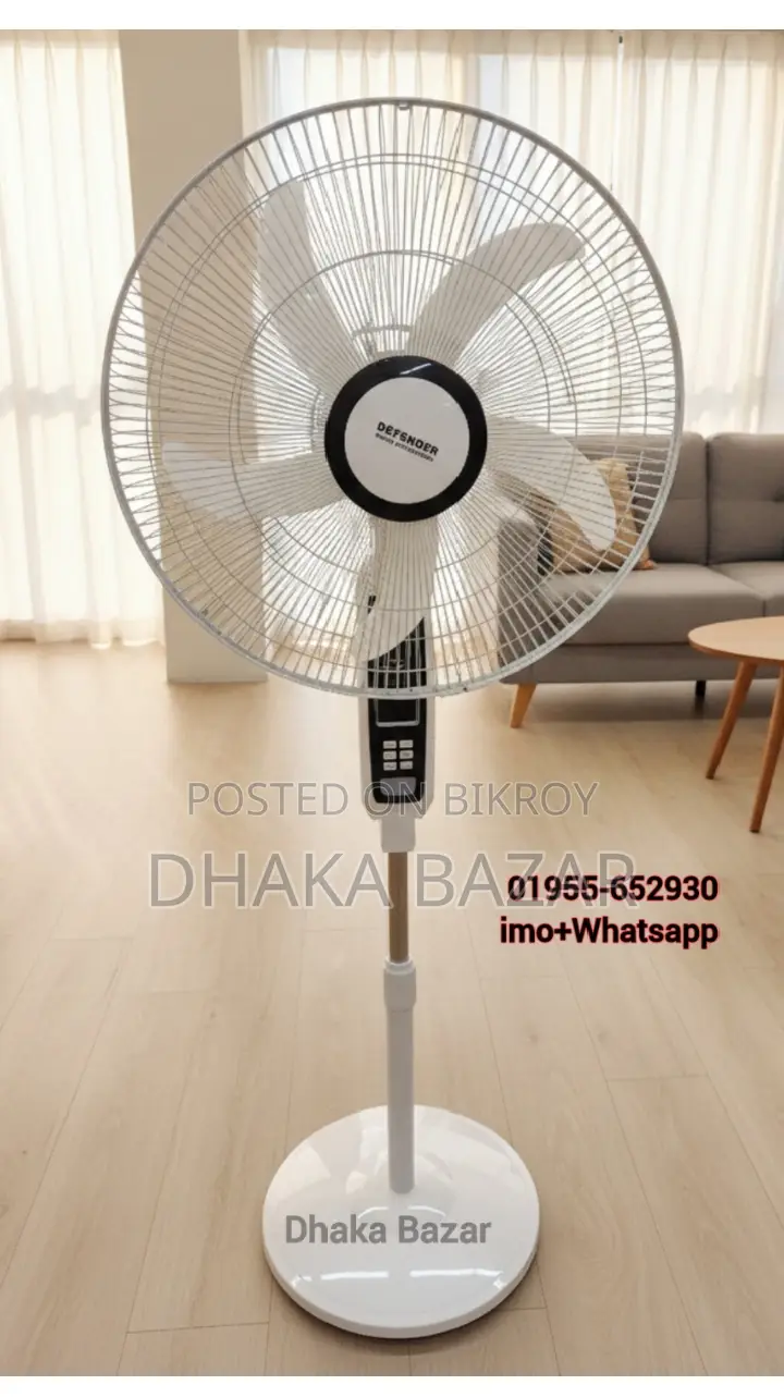 Defender 18-inch Rechargeable Fan