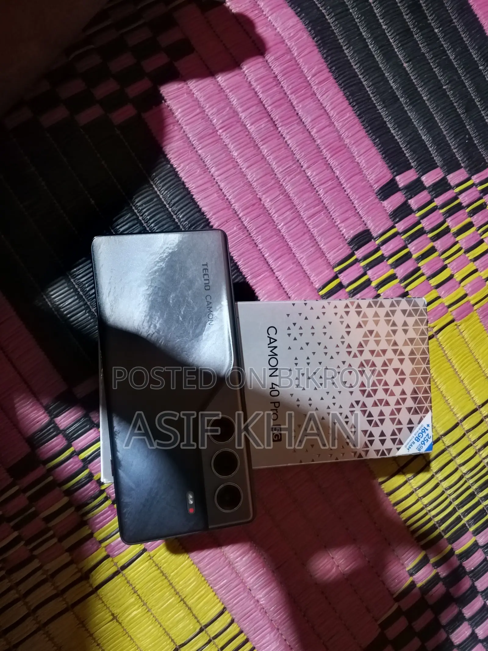 Tecno Camon 40 Pro 5g (Used)