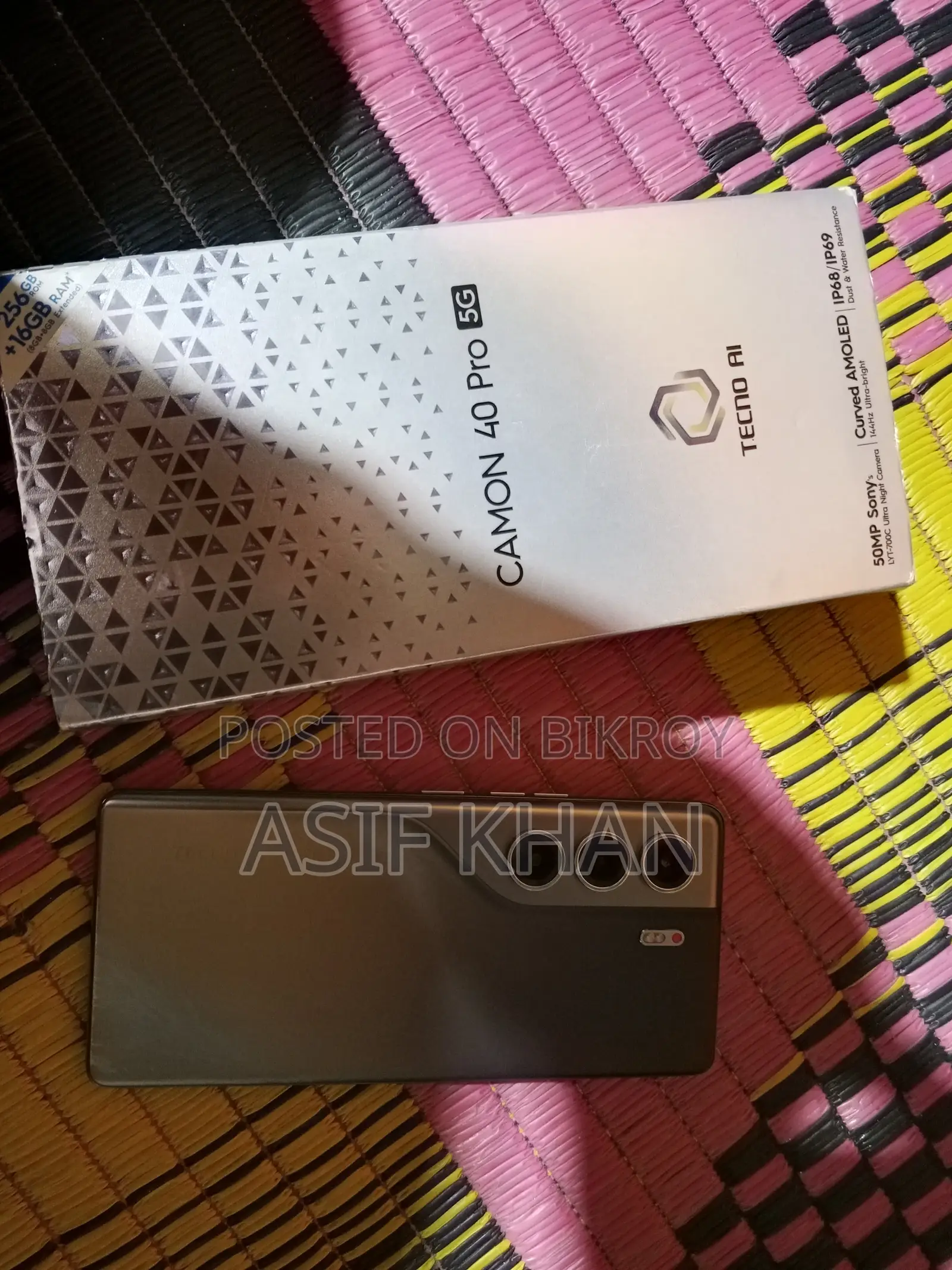 Tecno Camon 40 Pro 5g (Used)