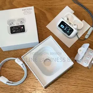 A9 Pro Display Earpods ব্লুটুথ হেডফোন