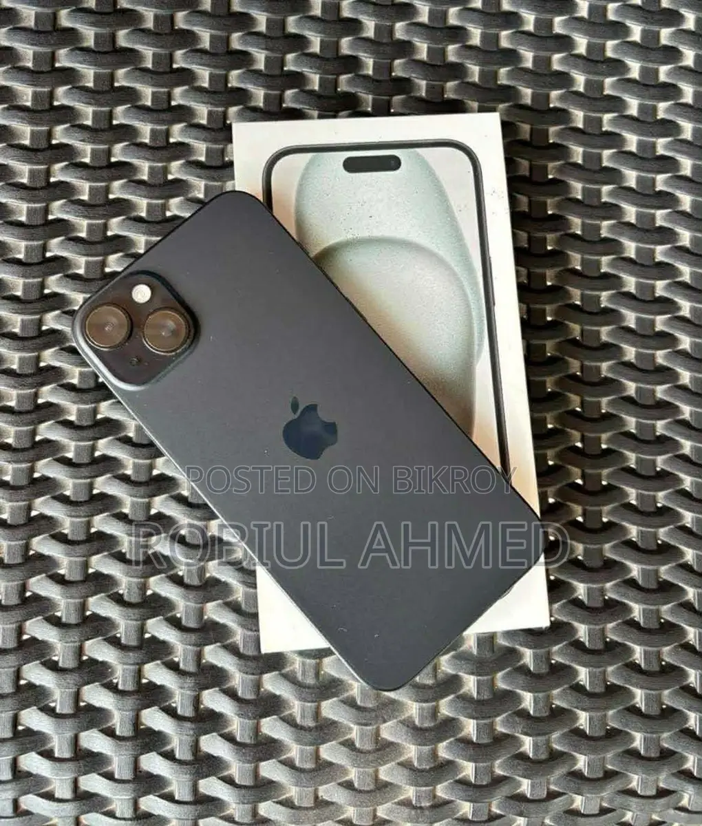 Apple iPhone 15 Plus 128 full box (Used)