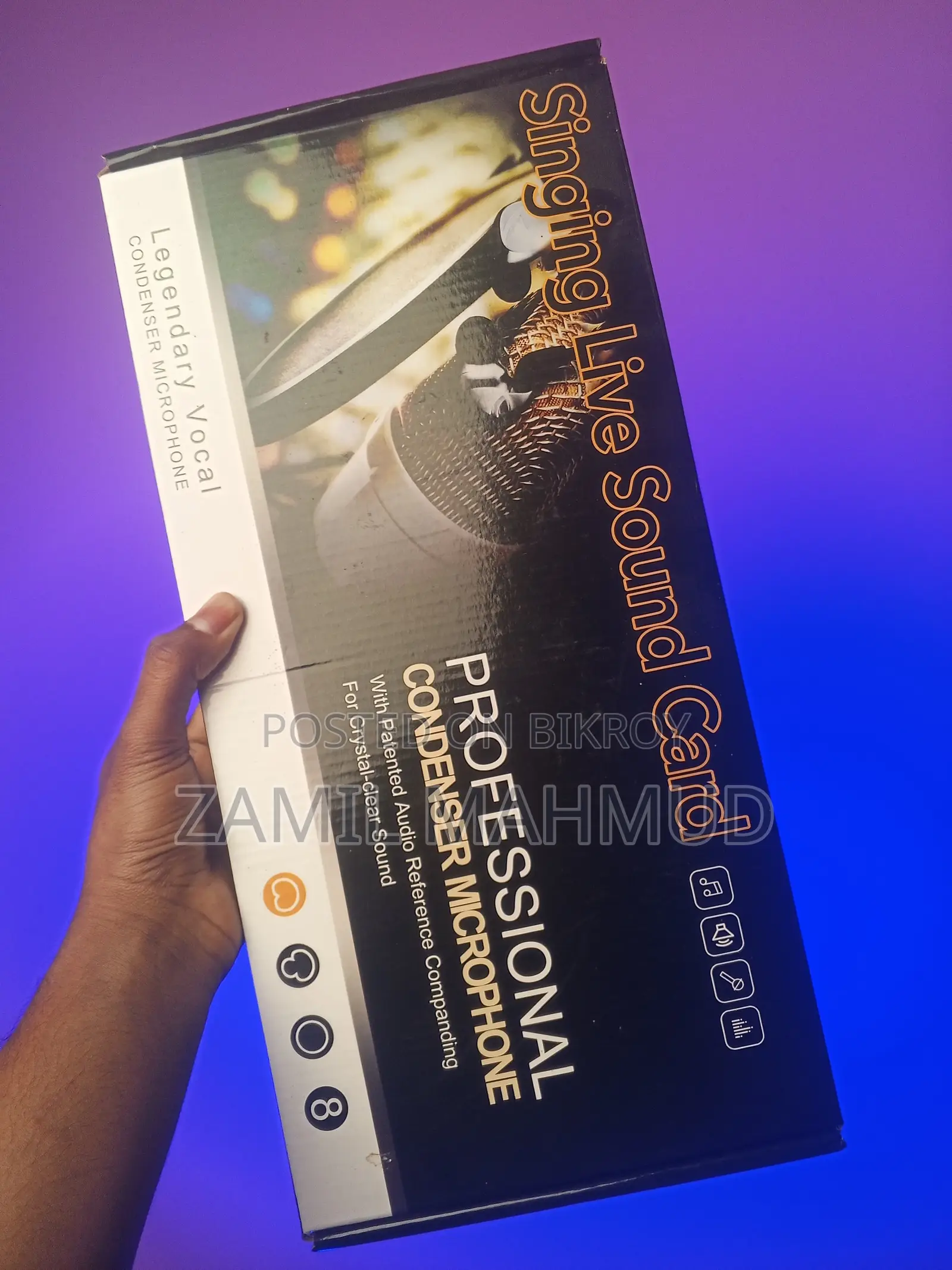 Bm-800 Professional Condenser Microphone Full Setup