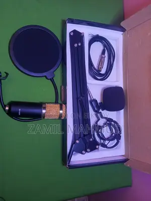 Bm-800 Professional Condenser Microphone Full Setup