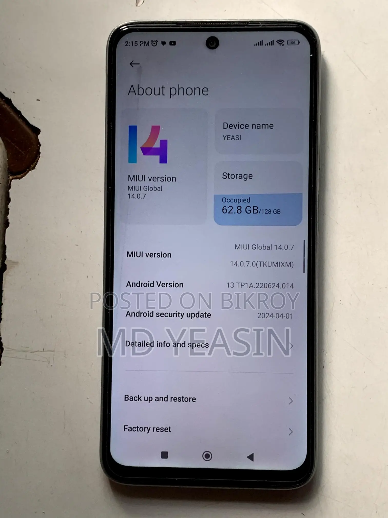 Xiaomi Redmi 10 2022 (Used)