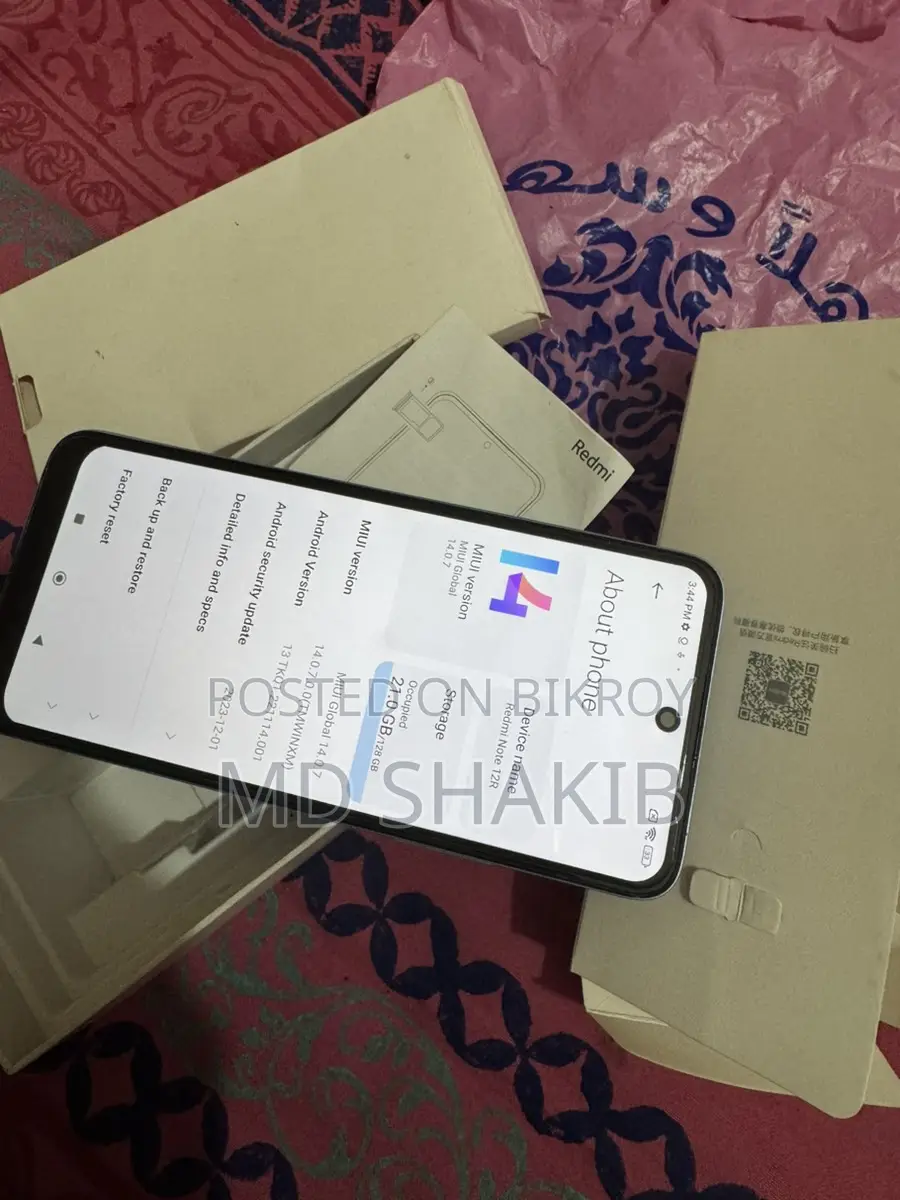 Xiaomi Redmi Note 12 . (Used)